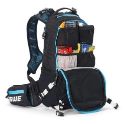 Uswe Flow MTB Protector Pack 30 Uswe Flow MTB Protector Pack -Therabody Store Flow 16 Malmoe Blue USWE Protector Backpack Secondary Compartment 2021 min