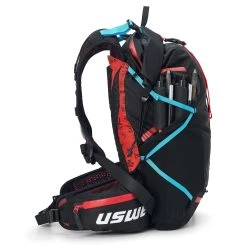 Uswe Hajker Winter 30 -Therabody Store Hajker 30 Black Red USWE Daypack Backpack Sideview min
