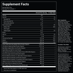 Superfood Shake 12 Pack 15 Superfood Shake 12 Pack -Therabody Store Kyoku Supplement Facts 1 Packet 1fe3e9ec e155 4d2b 9056 db0acb0770ca