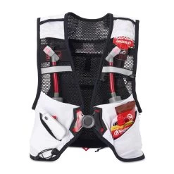 Uswe Pace 8 -Therabody Store Pace 8 White Black USWE Hydration Running Vest Gear Pockets