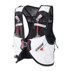 Uswe Pace 8 -Therabody Store Pace 8 White Black USWE Hydration Running Vest Harness