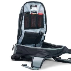 Uswe Patriot MTB Protector Pack 26 Uswe Patriot MTB Protector Pack -Therabody Store Patriot 15L Grey Black USWE Protector Backpack Main Compartment