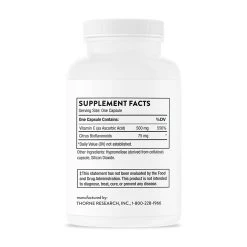 Vitamin C With Flavanoids 5 Vitamin C With Flavanoids -Therabody Store Thorne VitaC Flavanoids 3