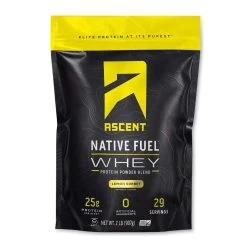 Fuel Whey Protein 19 Fuel Whey Protein -Therabody Store ascent protein lemon sorbet 27 servings ascent fuel whey protein 237107838984