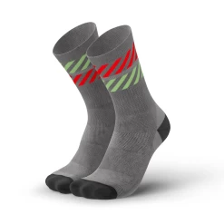 Merino Light Lanes Socks -Therabody Store incylence grey inferno