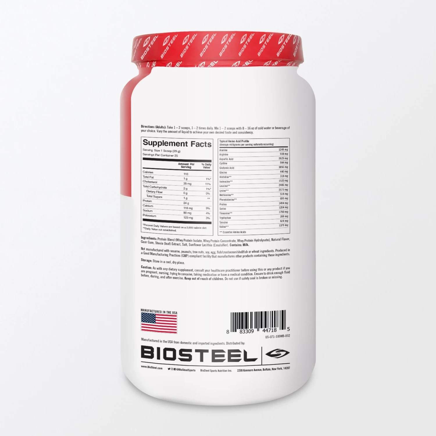 BioSteel Sports 100% Whey Protein 2 BioSteel Sports 100% Whey Protein - Image 2