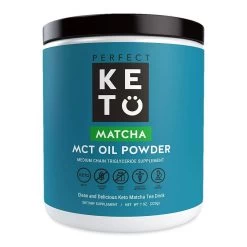 MCT Oil Powder 7 MCT Oil Powder -Therabody Store perfect keto supplements matcha 30 servings perfect keto mct oil powder 681443786760