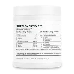 Amino Complex -Therabody Store thorne supplements lemon thorne amino complex 5429178695743
